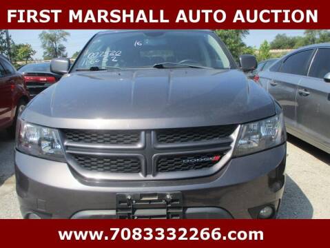 2016 Dodge Journey for sale at First Marshall Auto Auction in Harvey IL