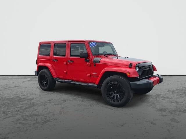 Used 2016 Jeep Wrangler Unlimited Sahara with VIN 1C4HJWEG8GL217152 for sale in Council Bluffs, IA