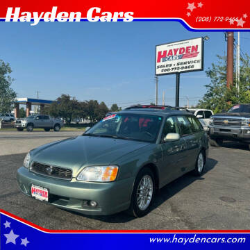 2003 Subaru Legacy for sale at Hayden Cars in Coeur D Alene ID