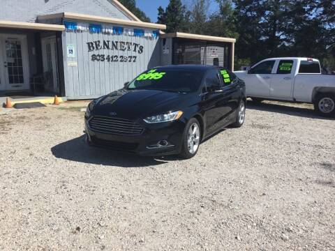 2016 Ford Fusion for sale at Bennett Etc. in Richburg SC
