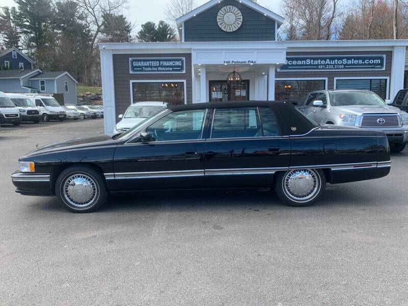 1996 Cadillac DeVille for sale at Ocean State Auto Sales in Johnston RI