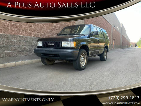 1994 Isuzu Trooper for sale at A Plus Auto Sales LLC in Denver CO