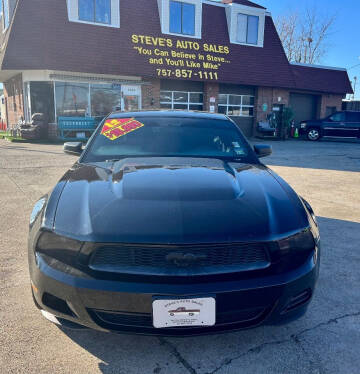 2012 Ford Mustang for sale at Steve's Auto Sales in Norfolk VA