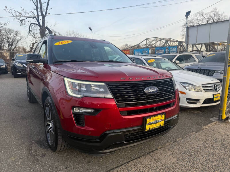 Used 2018 Ford Explorer Sport with VIN 1FM5K8GT2JGC11445 for sale in Passaic, NJ