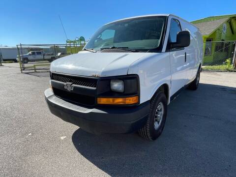 2013 Chevrolet Express Cargo for sale at RODRIGUEZ MOTORS CO. in Houston TX