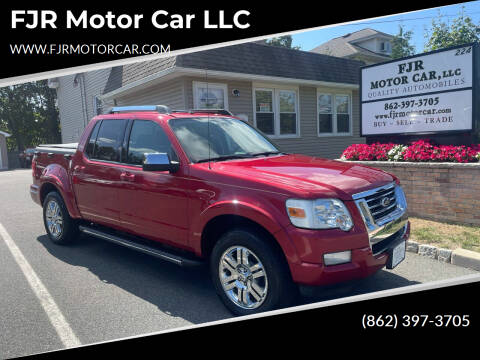 2008 Ford Explorer Sport Trac for sale at FJR Motor Car LLC in Mine Hill NJ