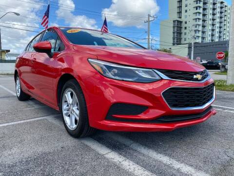 2018 Chevrolet Cruze for sale at MIAMI AUTO LIQUIDATORS in Miami FL