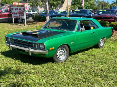 1972 Dodge Dart for sale at KD's Auto Sales in Pompano Beach FL