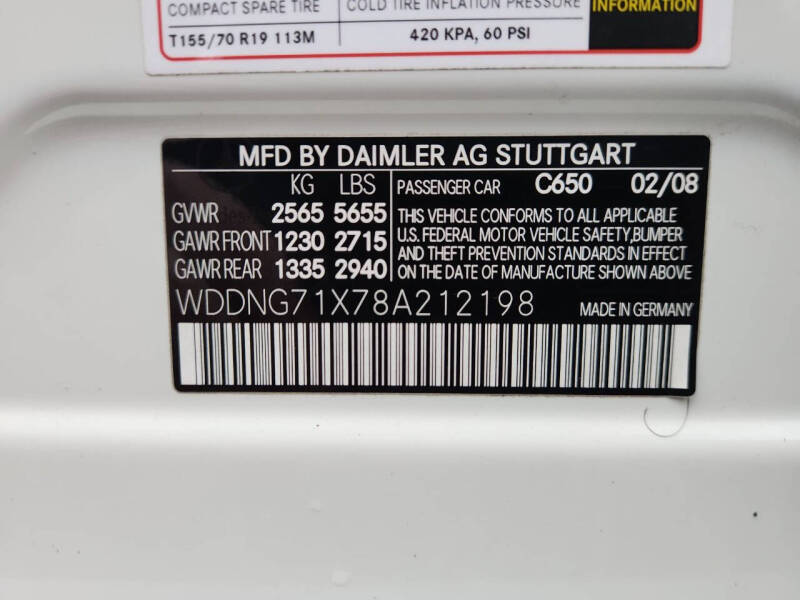 2008 Mercedes-Benz S-Class S 550