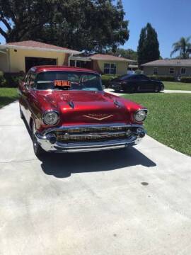 1957 Chevrolet Bel Air for sale at Classic Car Deals in Cadillac MI