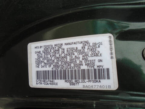 2002 Toyota Sienna CE