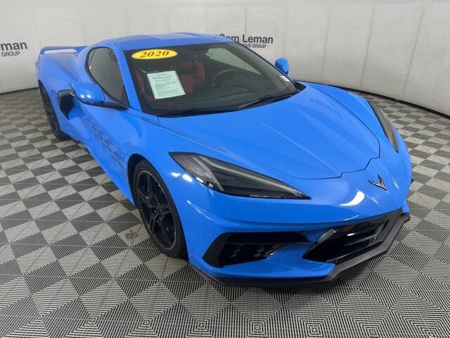 Used 2020 Chevrolet Corvette 2LT with VIN 1G1Y72D4XL5114370 for sale in Bloomington, IL