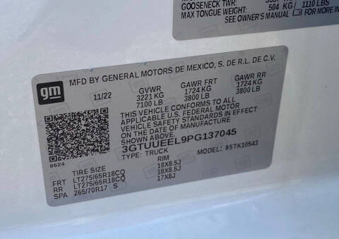 2023 GMC Sierra 1500