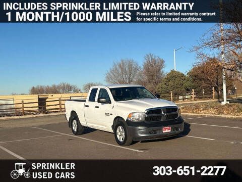 2018 RAM 1500 for sale at Sprinkler Used Cars in Longmont CO