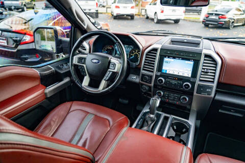 2018 Ford F-150 Platinum