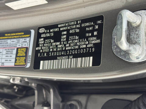 2016 Kia Optima EX