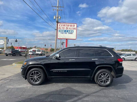 2018 Jeep Grand Cherokee for sale at CERTIFIED AUTO DEALERS in Greenwood IN