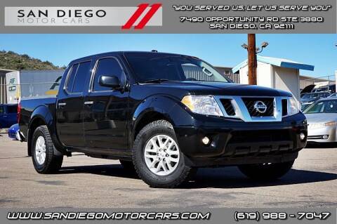 2016 Nissan Frontier for sale at San Diego Motor Cars LLC in Spring Valley CA