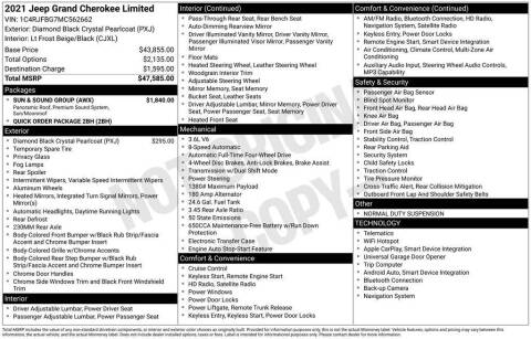 2021 Jeep Grand Cherokee Limited