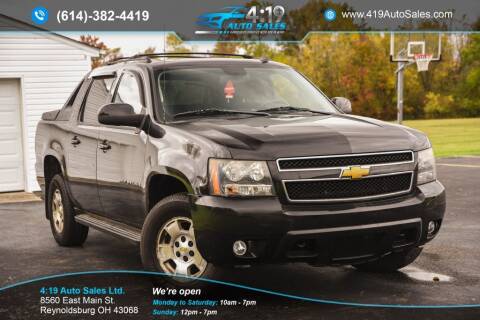 2009 Chevrolet Avalanche for sale at 4:19 Auto Sales LTD in Reynoldsburg OH