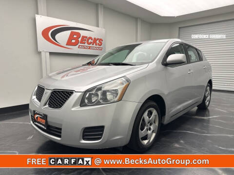 2009 Pontiac Vibe for sale at Becks Auto Group in Mason OH