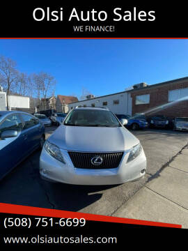 2012 Lexus RX 350 for sale at Olsi Auto Sales in Worcester MA