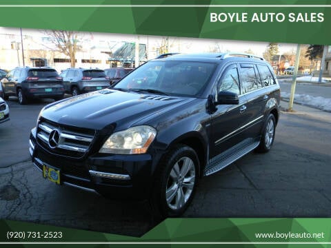 2012 Mercedes-Benz GL-Class for sale at Boyle Auto Sales in Appleton WI