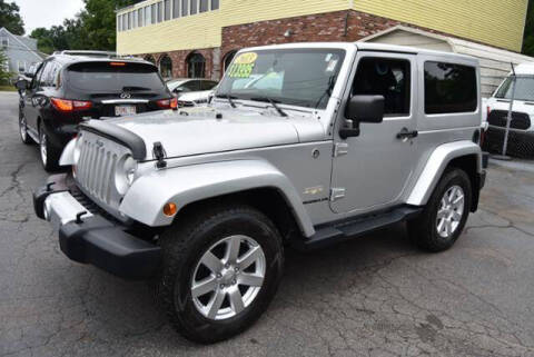 2012 Jeep Wrangler for sale at Absolute Auto Sales Inc in Brockton MA