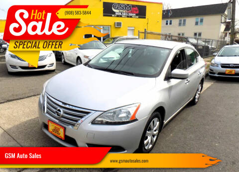 2015 Nissan Sentra for sale at GSM Auto Sales in Linden NJ