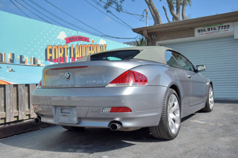 2005 BMW 6 Series 645Ci