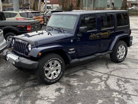 2013 Jeep Wrangler Unlimited for sale at Sunshine Auto Sales in Huntington IN