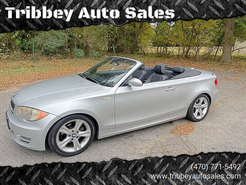 2009 BMW 1 Series for sale at Tribbey Auto Sales in Stockbridge GA