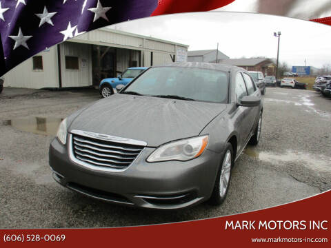 2013 Chrysler 200 for sale at Mark Motors Inc in Gray KY