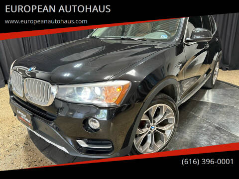 2015 BMW X3 for sale at EUROPEAN AUTOHAUS in Holland MI