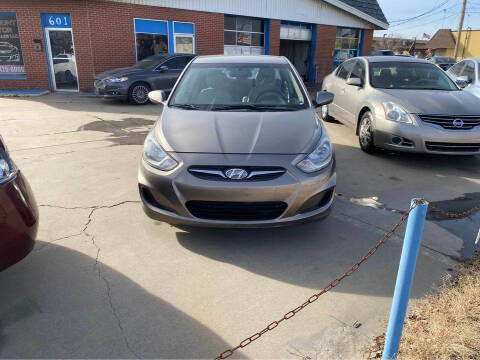 2013 Hyundai Accent for sale at Discount Motor Sales LLC in Wichita KS