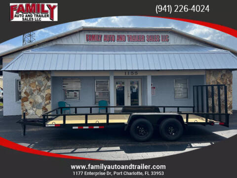 2023 NEW GENERATION 7 X 18 TA for sale at Family Auto and Trailer Sales LLC in Port Charlotte FL