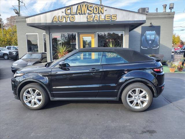 2017 Land Rover Range Rover Evoque Convertible for sale at Clawson Auto Sales in Clawson MI