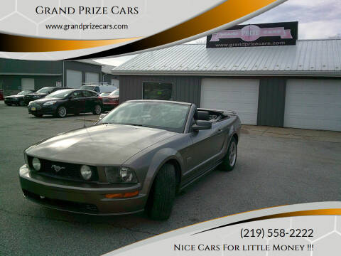 2005 Ford Mustang for sale at Grand Prize Cars in Cedar Lake IN