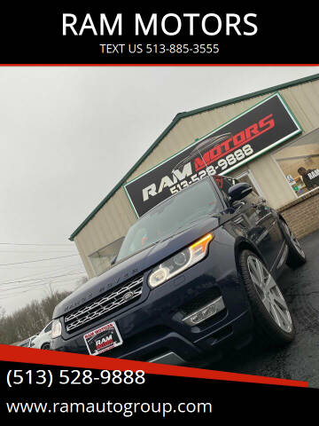 2014 Land Rover Range Rover Sport for sale at RAM MOTORS in Cincinnati OH