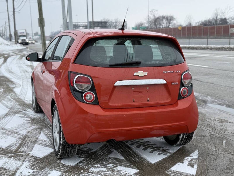 2012 Chevrolet Sonic LTZ