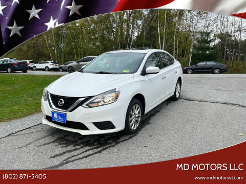 2016 Nissan Sentra for sale at MD Motors LLC in Williston VT