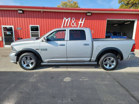 2015 RAM 1500 for sale at M & H Auto & Truck Sales Inc. in Marion IN