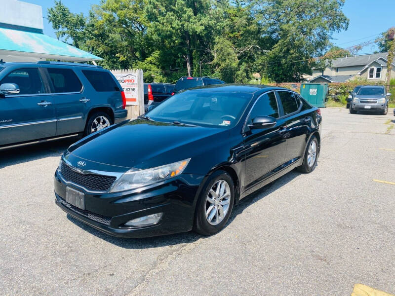 2013 Kia Optima for sale at AutoPro Virginia LLC in Virginia Beach VA