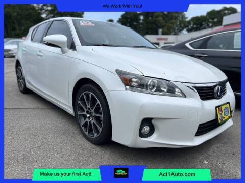 2013 Lexus CT 200h for sale at Action Auto Specialist in Norfolk VA