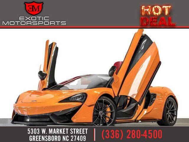 2018 McLaren 570S Spider for sale at Exotic Motorsports in Greensboro NC
