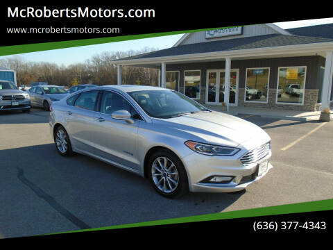 2017 Ford Fusion Hybrid for sale at McRobertsMotors.com in Warrenton MO