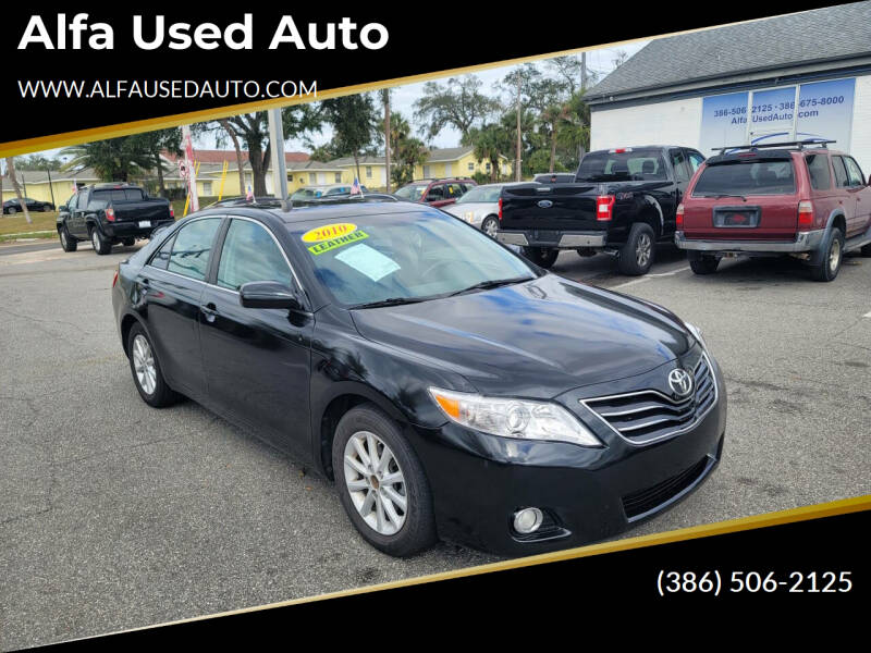 2010 Toyota Camry for sale at Alfa Used Auto in Holly Hill FL