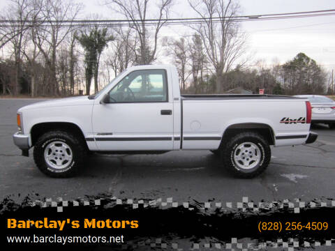 1995 Chevrolet C/K 1500 Series for sale at Barclay's Motors in Conover NC