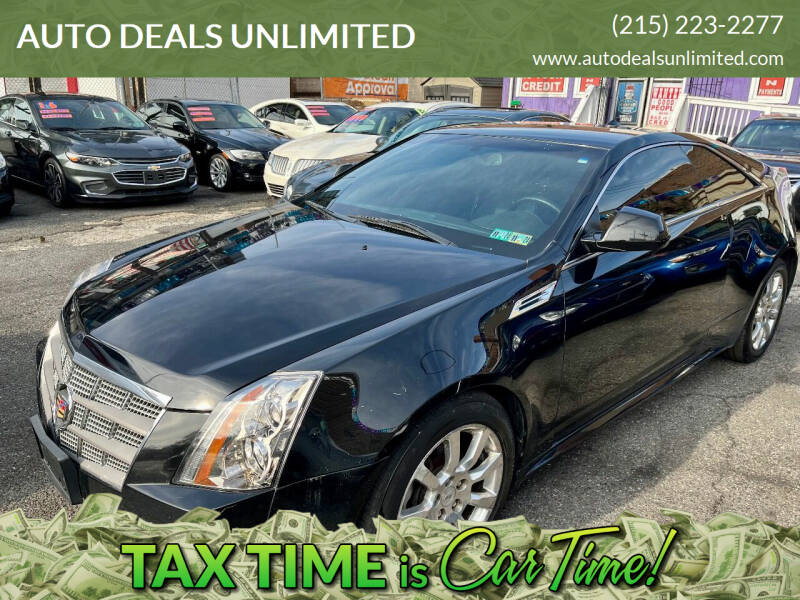 2013 Cadillac CTS for sale at AUTO DEALS UNLIMITED in Philadelphia PA