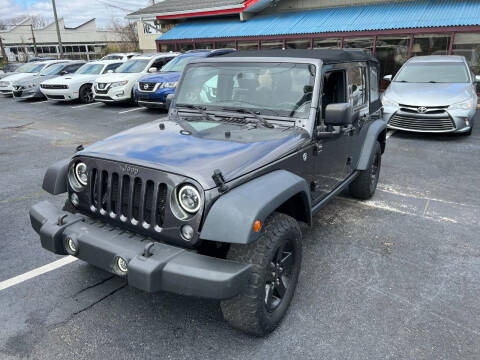 2017 Jeep Wrangler Unlimited for sale at Import Auto Connection in Nashville TN